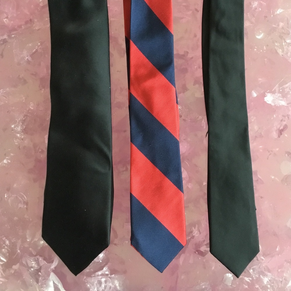 Black and Stripes Ties